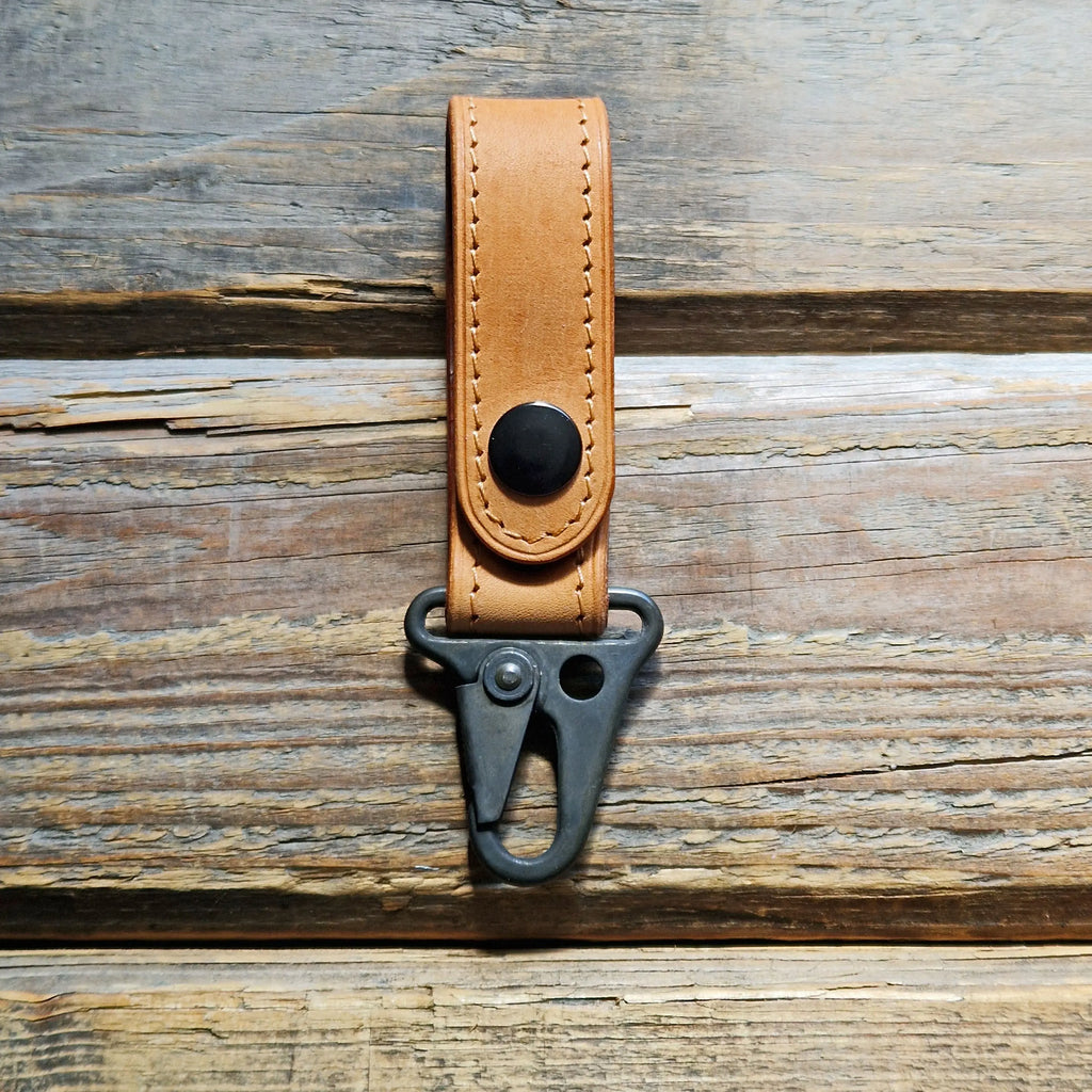 MIN Leathercraft Keyhanger - Nyckelhängare av Läder - VÄLJ FÄRG MIN LEATHERCRAFT