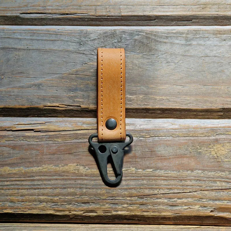 MIN Leathercraft Keyhanger - Nyckelhängare av Läder - VÄLJ FÄRG MIN LEATHERCRAFT