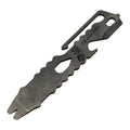 EDC Tool Co. Pry Bar Multi Tool 4" Tumbled Titanium
