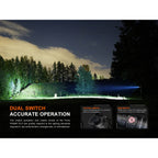 Fenix PD36R V2.0 - Taktisk Ficklampa 5-1700 Lumen