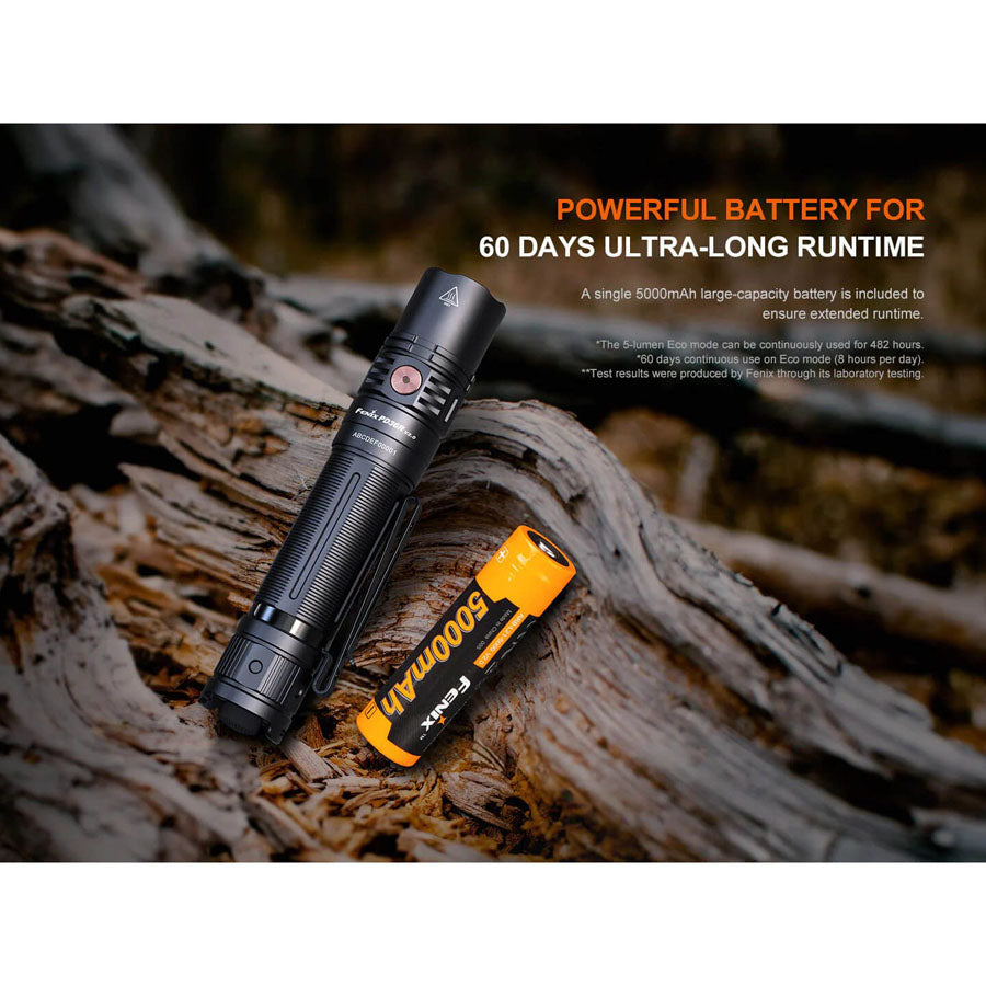Fenix PD36R V2.0 - Taktisk Ficklampa 5-1700 Lumen
