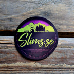 SLIMS.SE Logo Sticker 8 cm - Olika Varianter