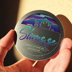 SLIMS.SE Logo Sticker 8 cm - Olika Varianter