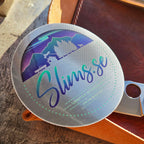 SLIMS.SE Logo Sticker 8 cm - Olika Varianter