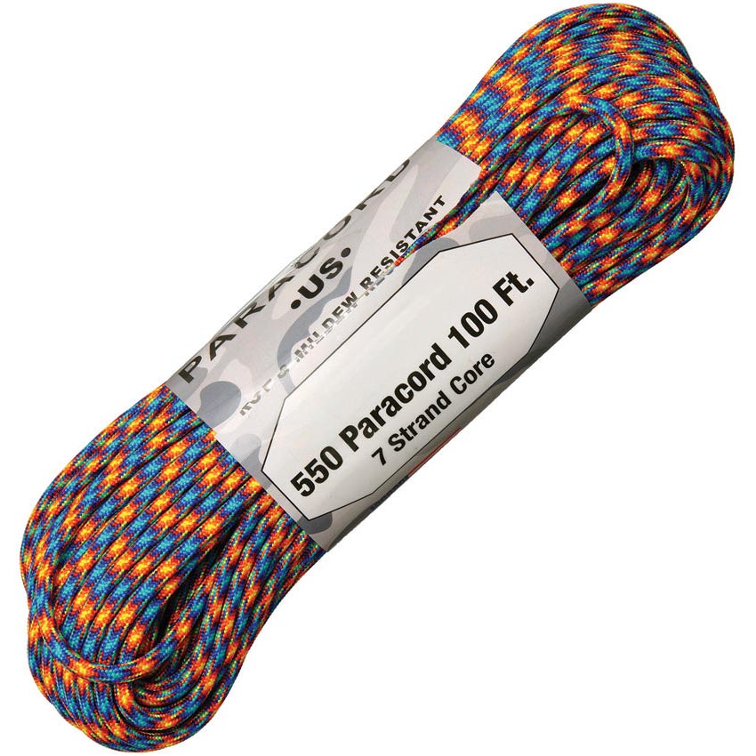 Atwood Rope MFG 550 Paracord 30 Meter - VÄLJ FÄRG - SLIMS.SE - FIRE & ICE