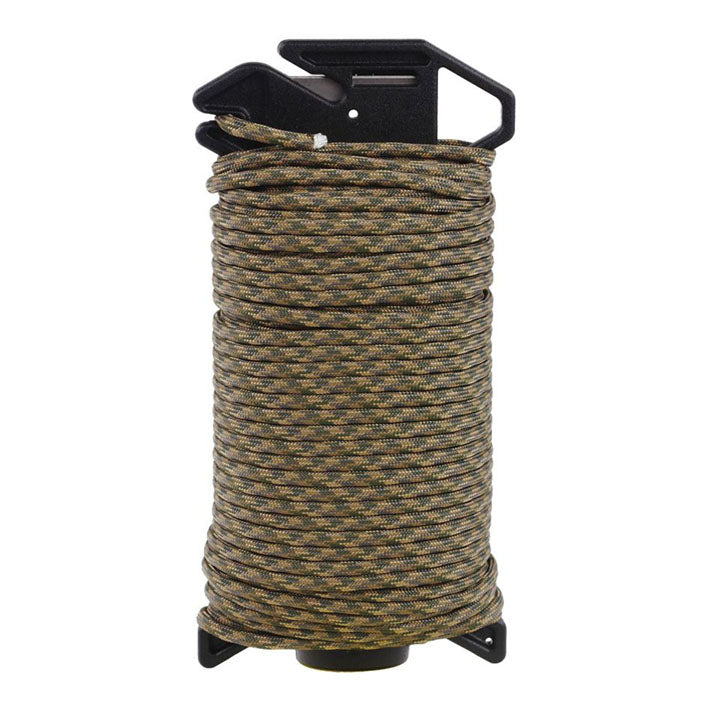 Atwood Rope MFG Ready Rope Hållare Med 30 Meter 550 Paracord - VÄLJ FÄRG