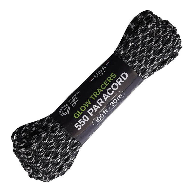 Atwood Rope MFG 550 Paracord 30 Meter - VÄLJ FÄRG