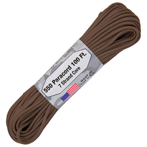 Atwood Rope MFG 550 Paracord 30 Meter - VÄLJ FÄRG