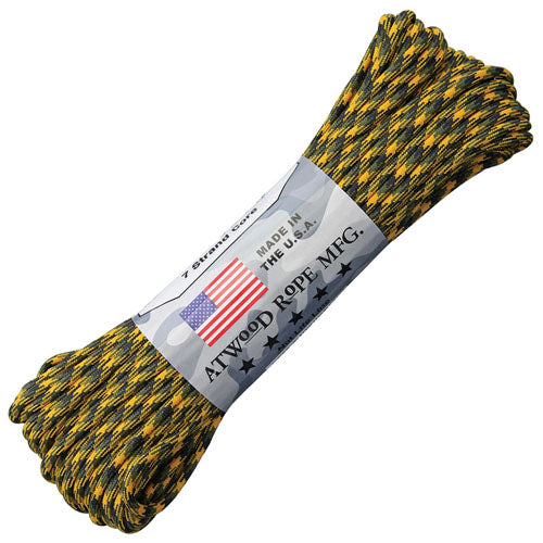 Atwood Rope MFG 550 Paracord 30 Meter - VÄLJ FÄRG