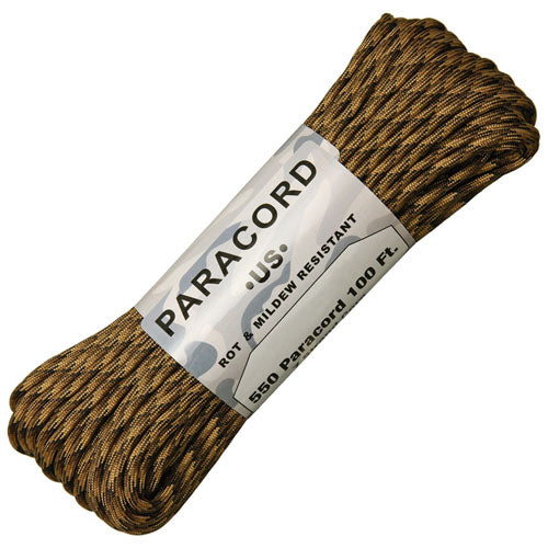 Atwood Rope MFG 550 Paracord 30 Meter - VÄLJ FÄRG