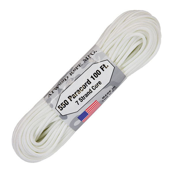 Atwood Rope MFG 550 Paracord 30 Meter - VÄLJ FÄRG