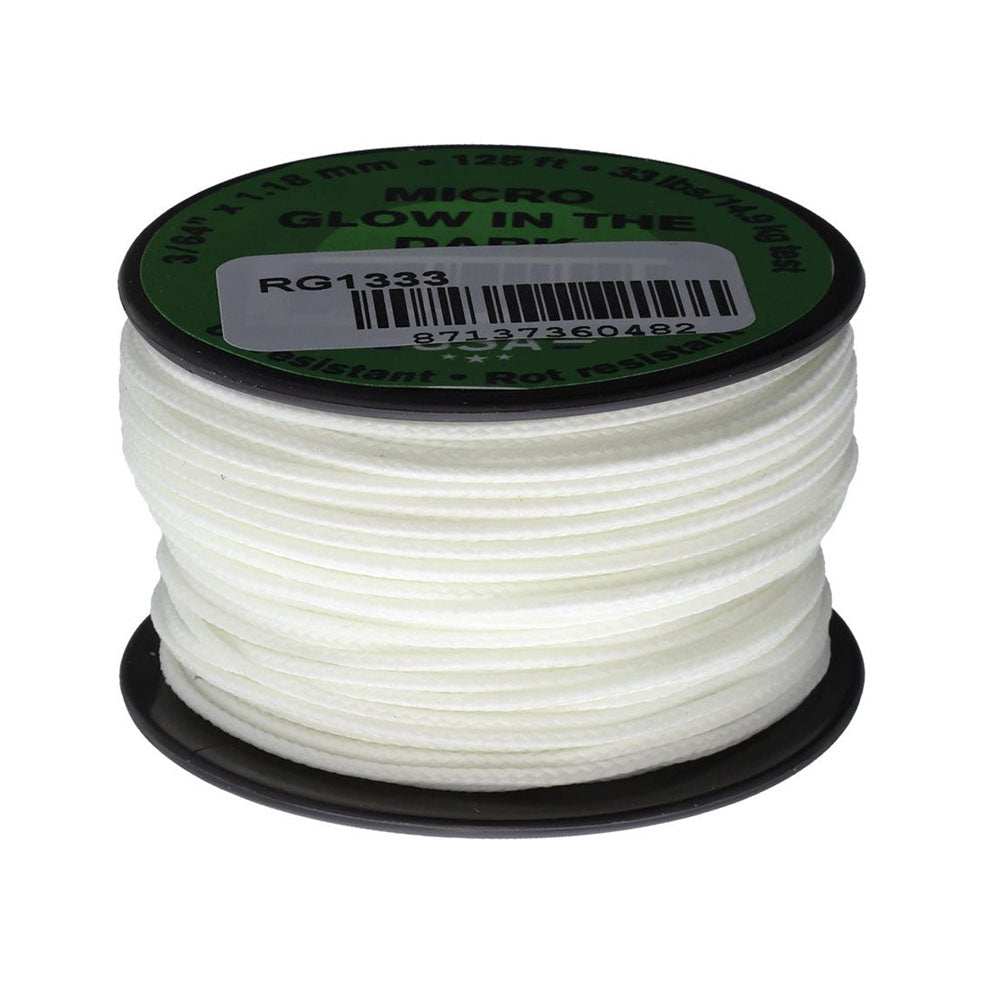 Atwood Rope MFG Micro Cord Paracord 125 Ft - VÄLJ FÄRG