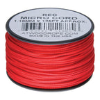 Atwood Rope MFG Micro Cord Paracord 125 Ft - VÄLJ FÄRG