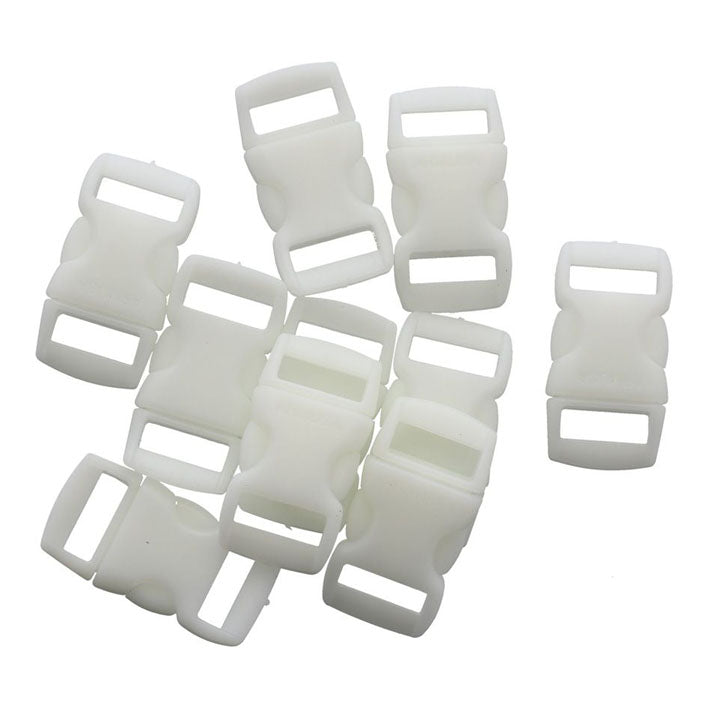 Atwood Rope MFG Paracord Buckle Uber Glow - Självlysande Spännen 10-pack