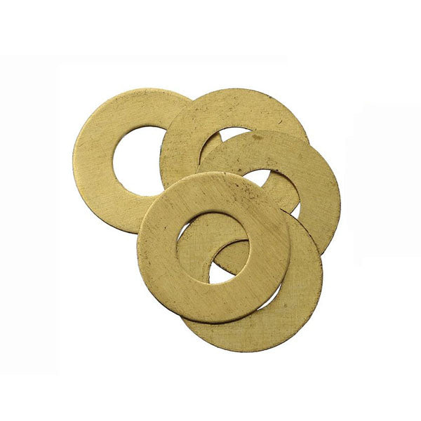 August Engineering Brass Washers - Brickor Till Spyderco Para 3 Och PM2
