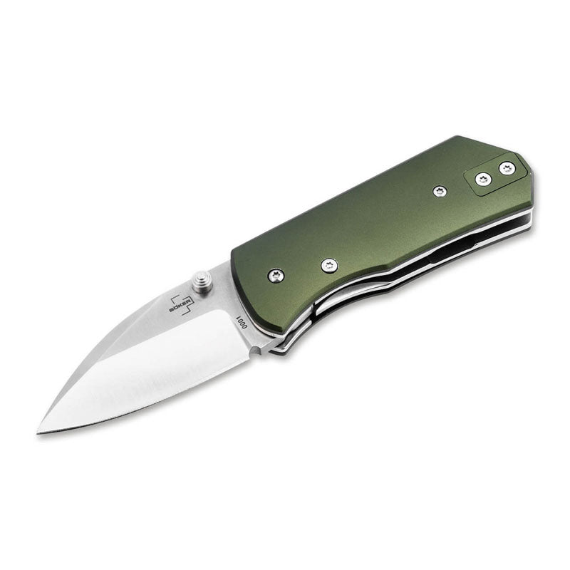 Böker Plus Lefti Sandvik 12C27 Aluminium