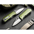 Böker Plus Lefti Sandvik 12C27 Aluminium