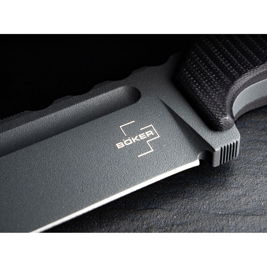 Böker Plus Little Dvalin - Midgards Messer Fixed Blade Tanto D2 G10