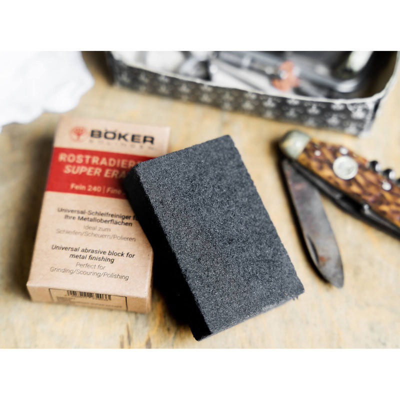 Böker Solingen Super Eraser 240 Grit - Polering För Metallytor