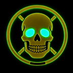 Maratac Patch - Glow Eyes Skully Patch - Självlysande Döskalle