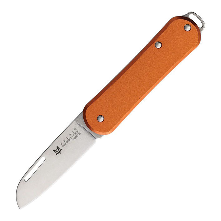 Fox Knives Vulpis Folder N690 Orange Aluminium