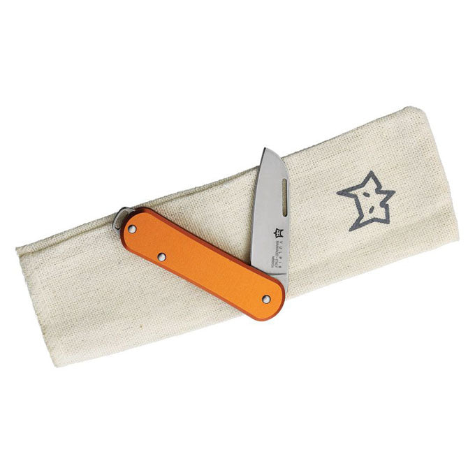 Fox Knives Vulpis Folder N690 Orange Aluminium