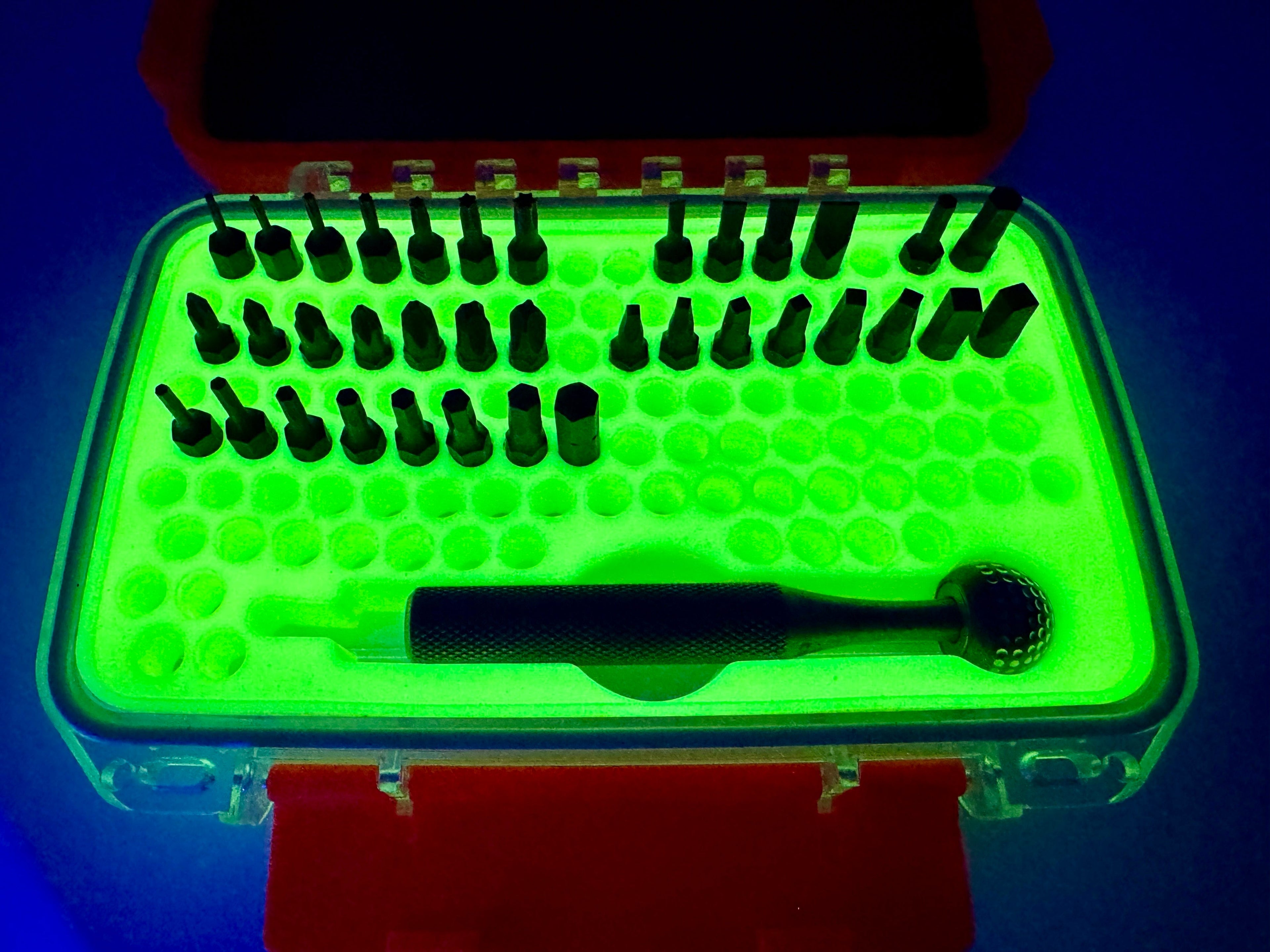 Maratac TPSMK Orbital Screwdriver Kit Med Box Och 30 Bits - Bitsmejsel Av Titan