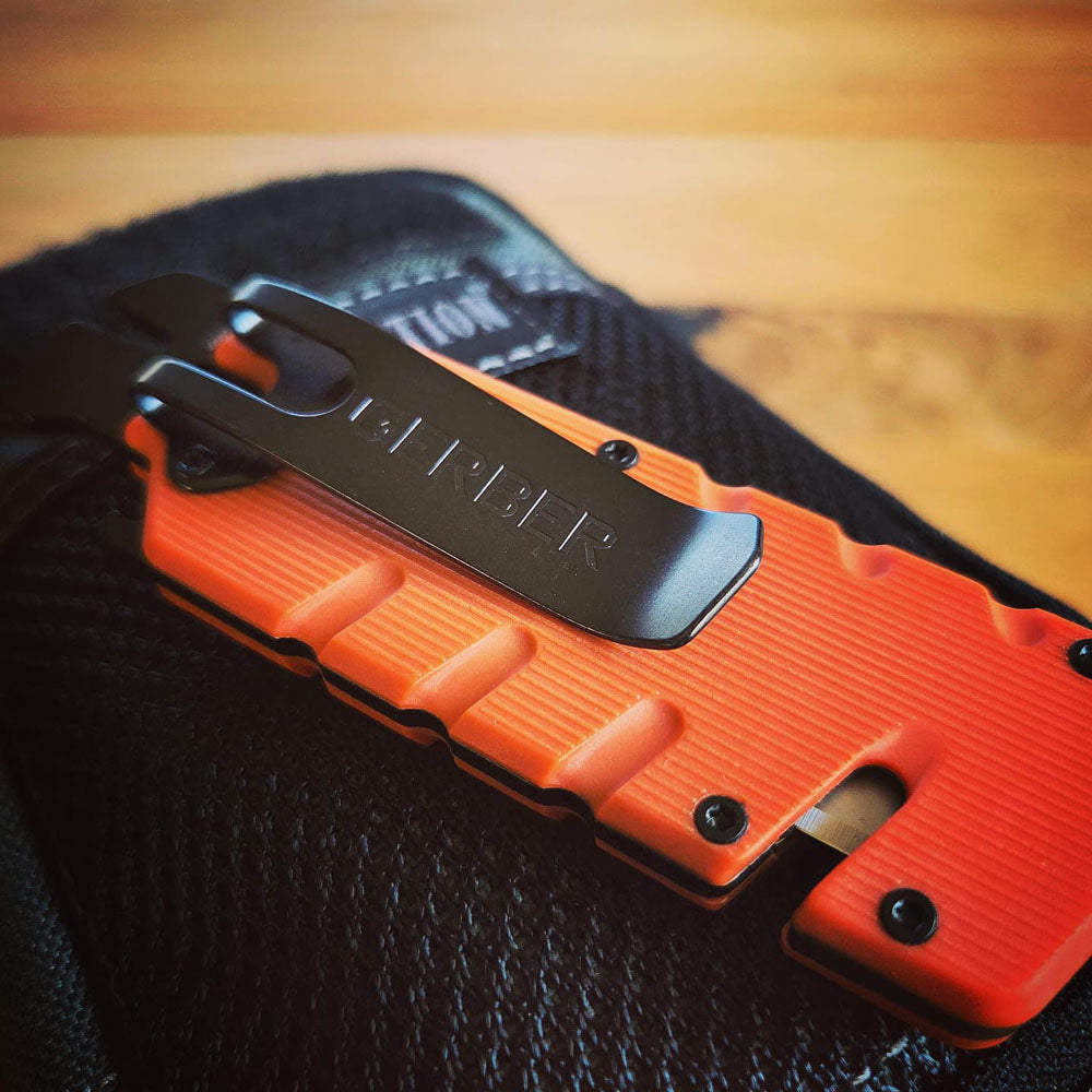 Gerber PryBrid Utility Knife - Rakbladskniv Med Clip - VÄLJ FÄRG