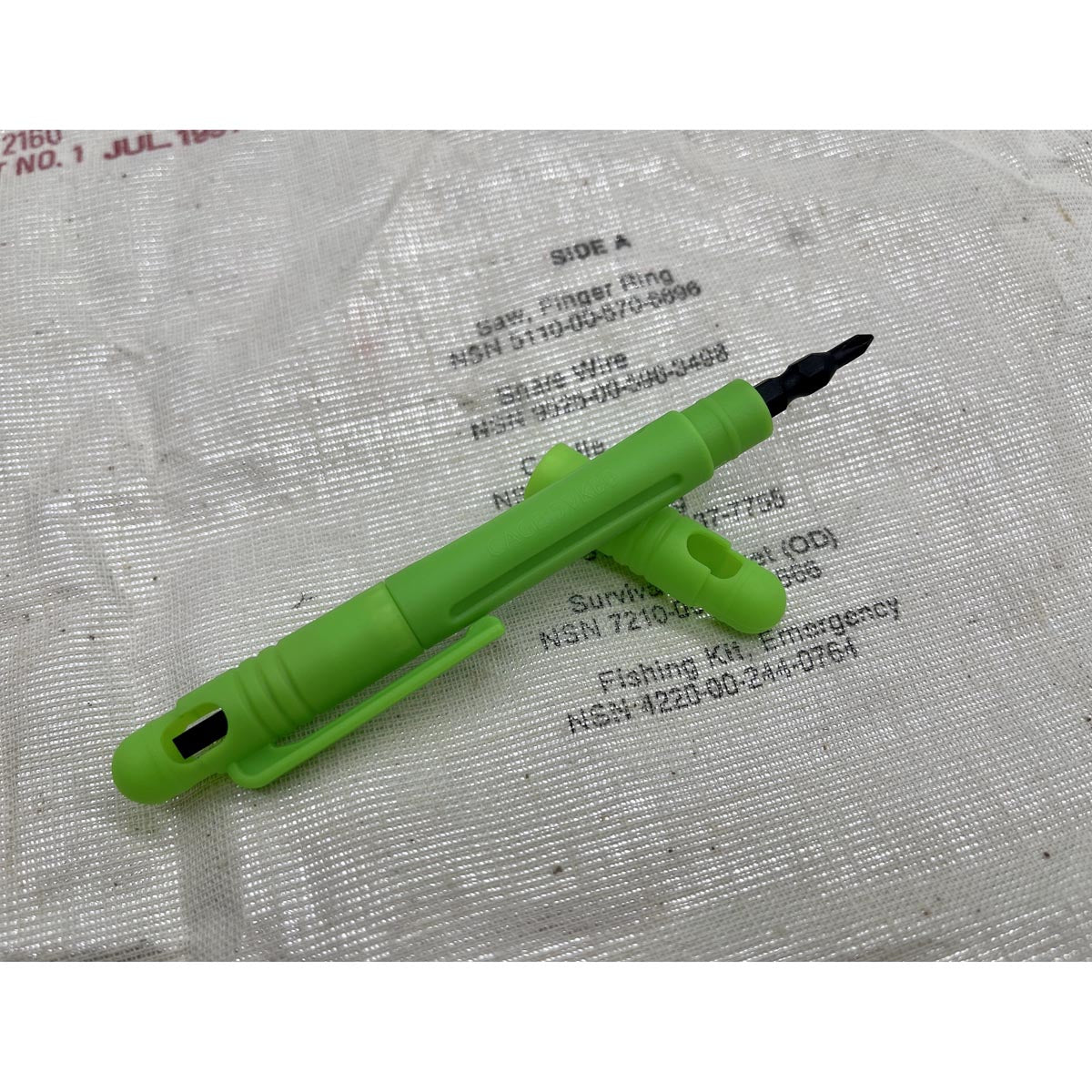 Maratac 1x4 Technician's Pocket Screw Driver - Mejsel Med 2 Dubbelsidiga Bits - VÄLJ FÄRG - SLIMS.SE