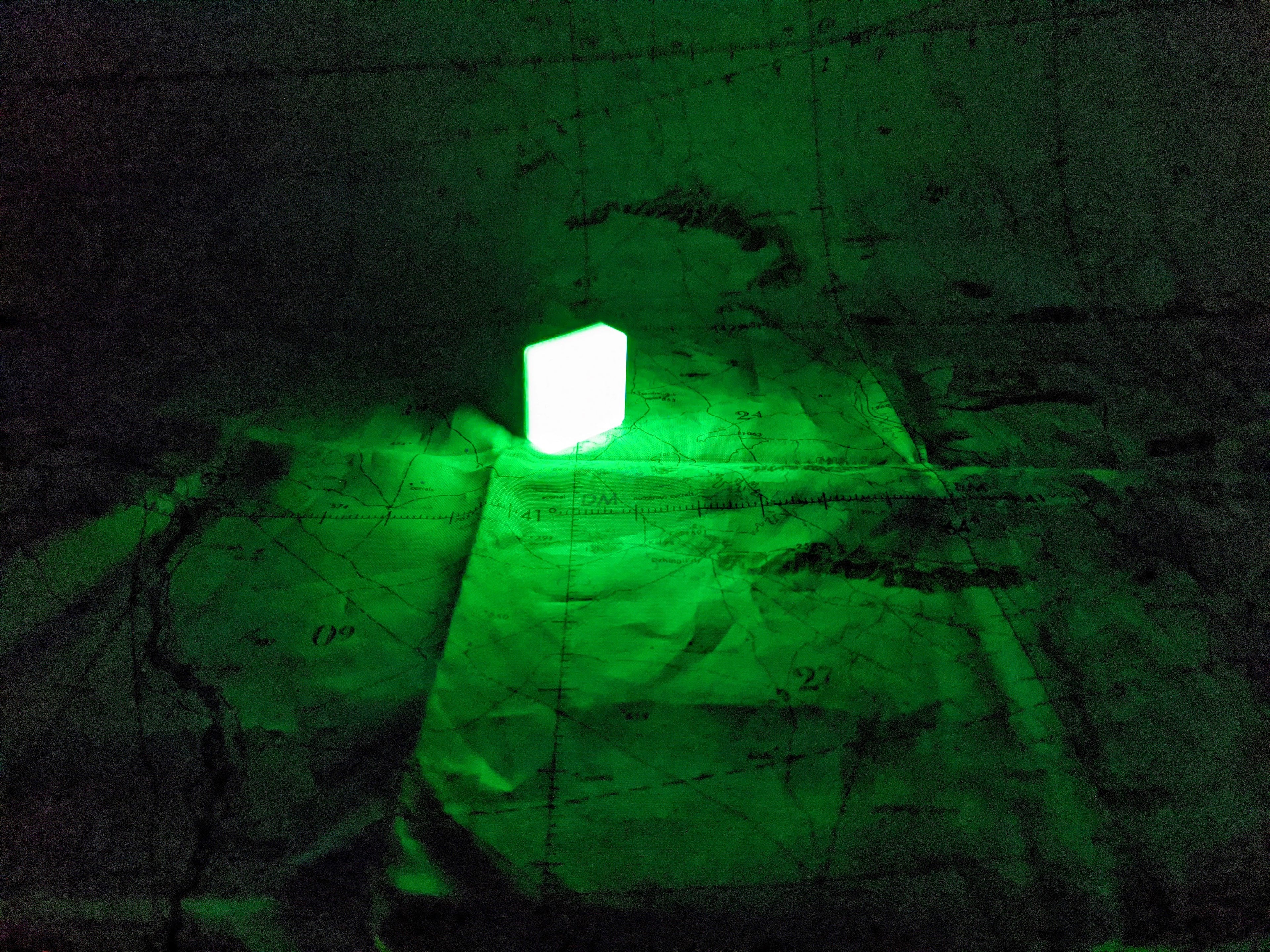 Maratac Glow Maker Square 1x1 - Självlysande Patch Och Markör