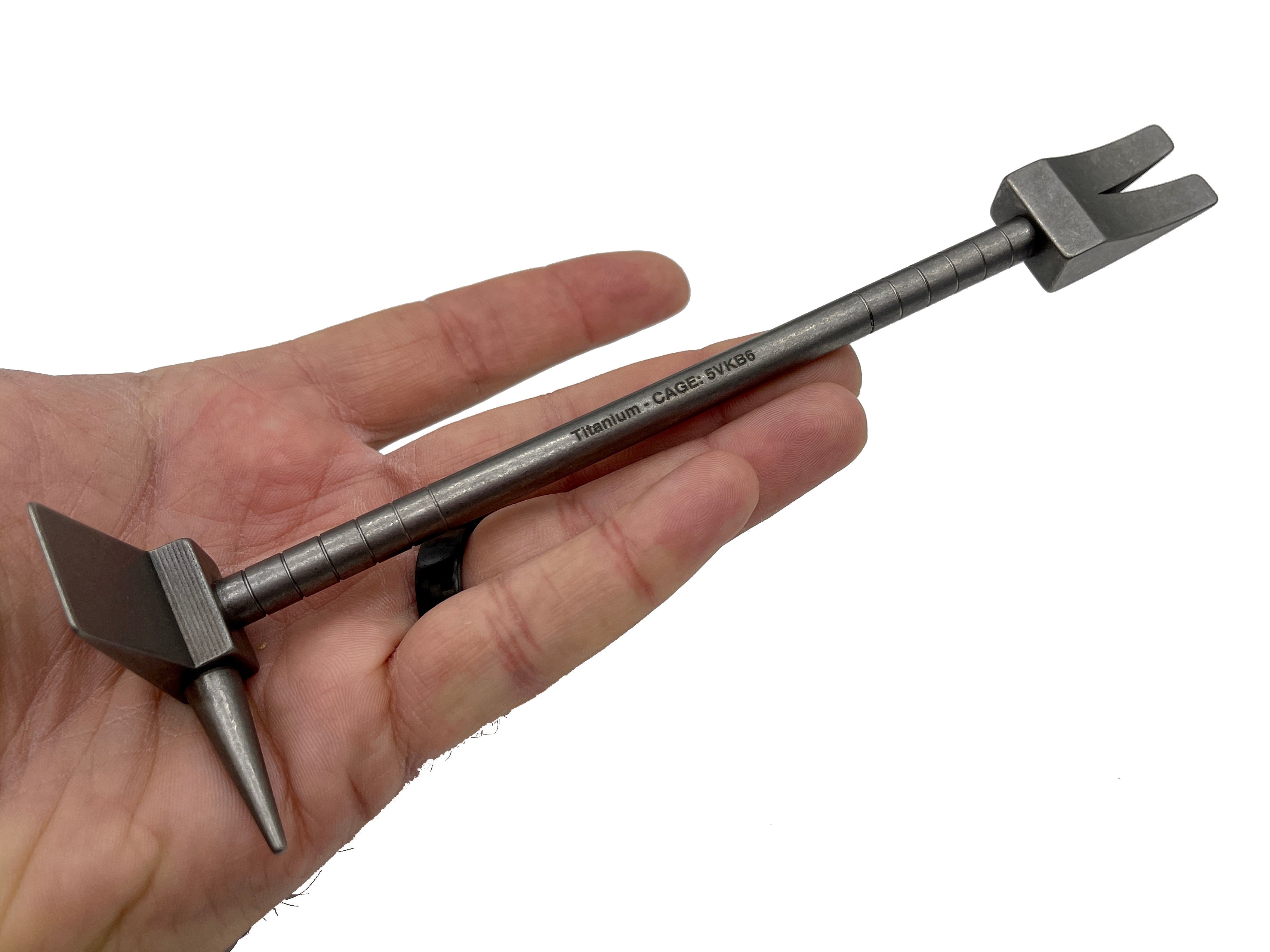 Maratac 8" Hooligan Tool Titanium Pry Bar - Bräckjärn Av Titan