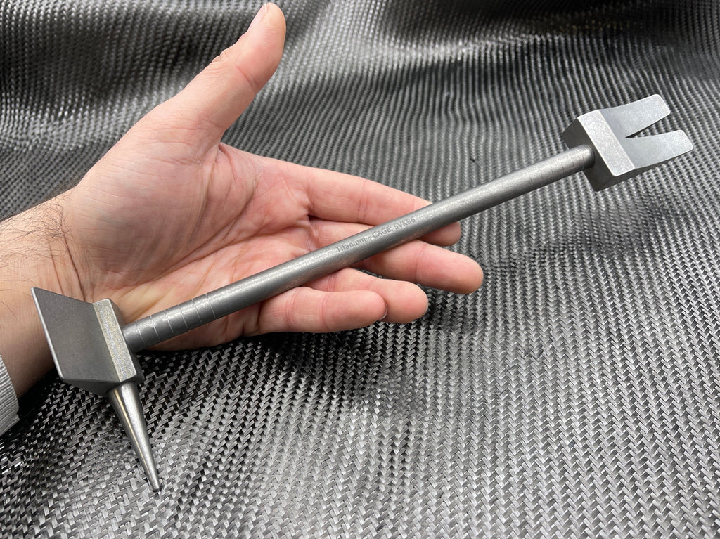 Maratac 12" Hooligan Tool XL Titanium Pry Bar - Bräckjärn Av Titan