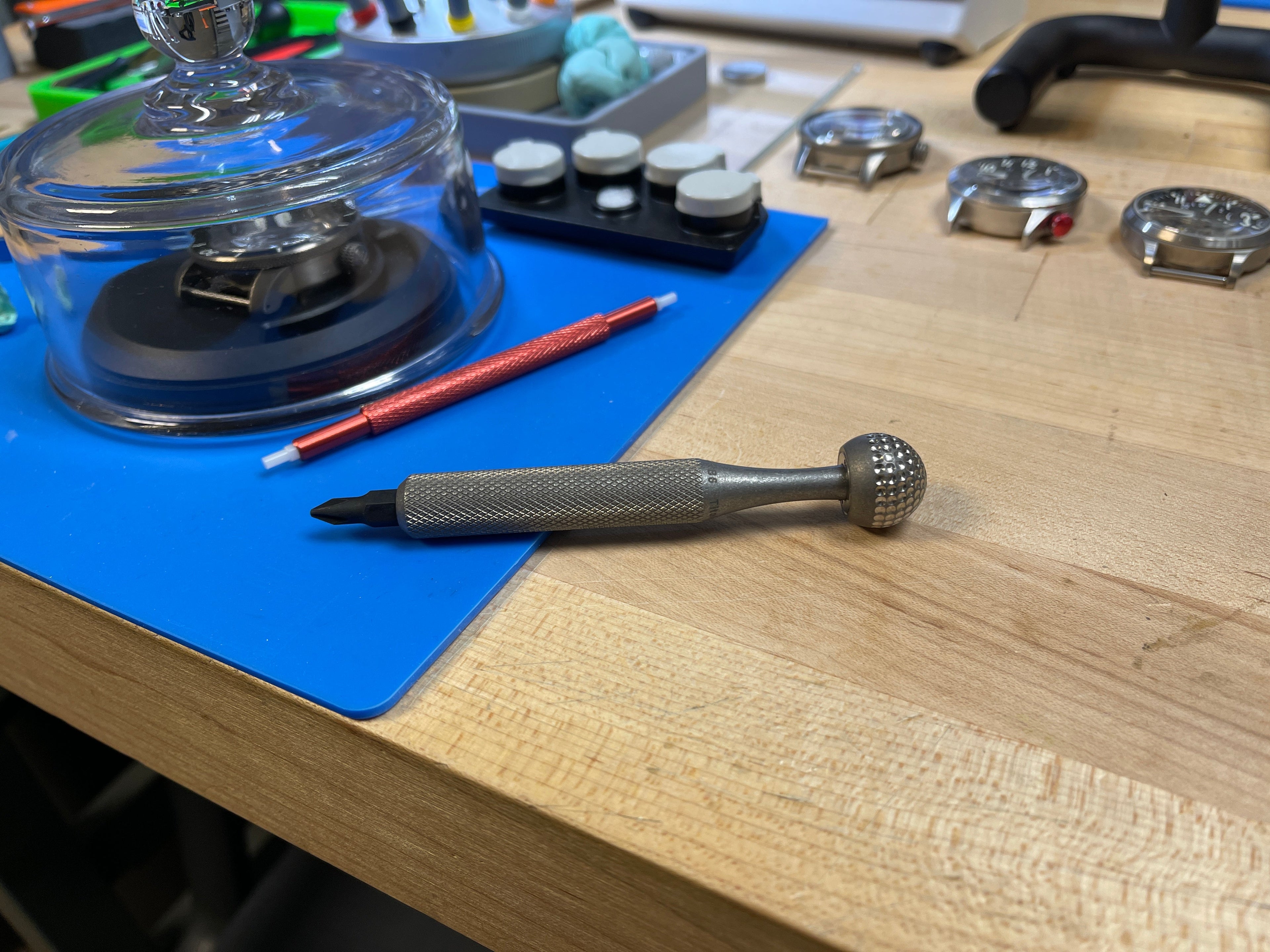 Maratac TPSMK Orbital Screwdriver Kit Med Box Och 30 Bits - Bitsmejsel Av Titan