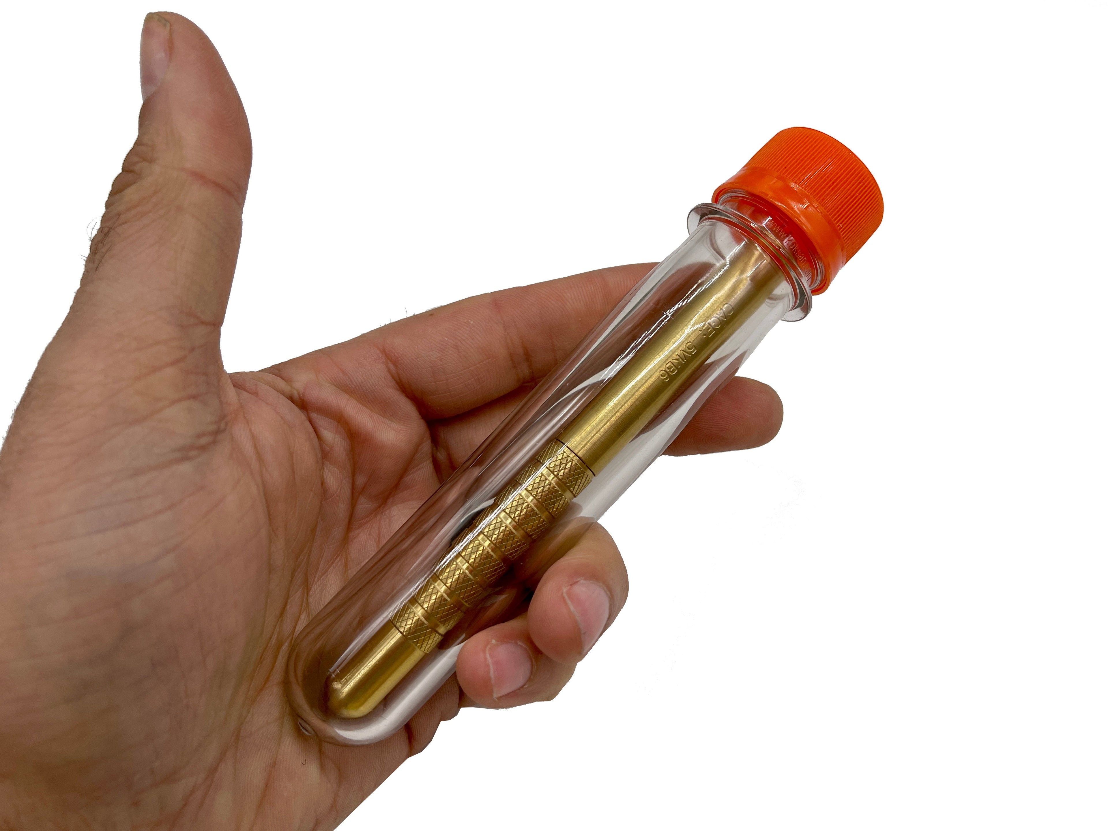 Maratac Clear Tube Vaults - Kapsel Med Skruvlock Tillverkad Av PET