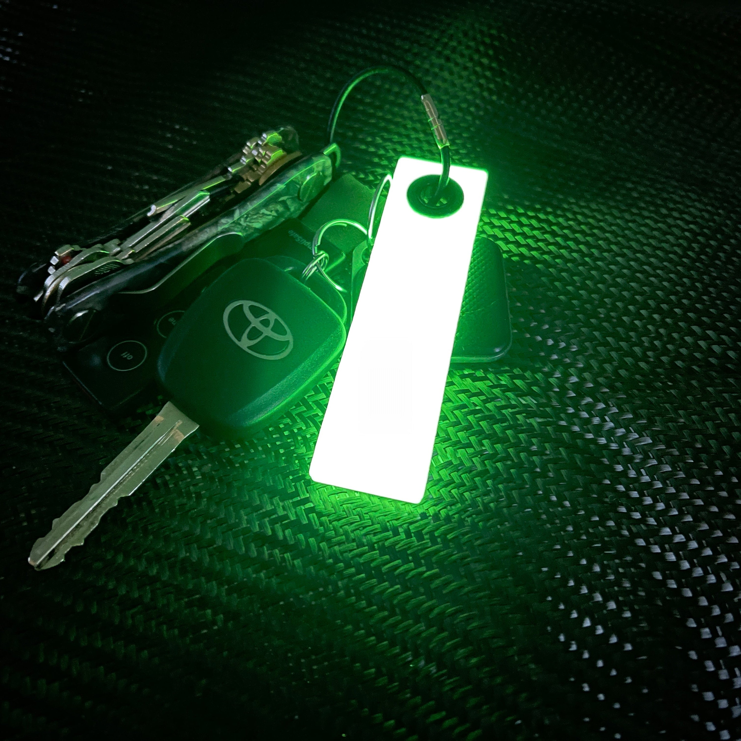 Maratac Afterburner Glow Tag - Självlysande Markör Flight Tag Nyckelring