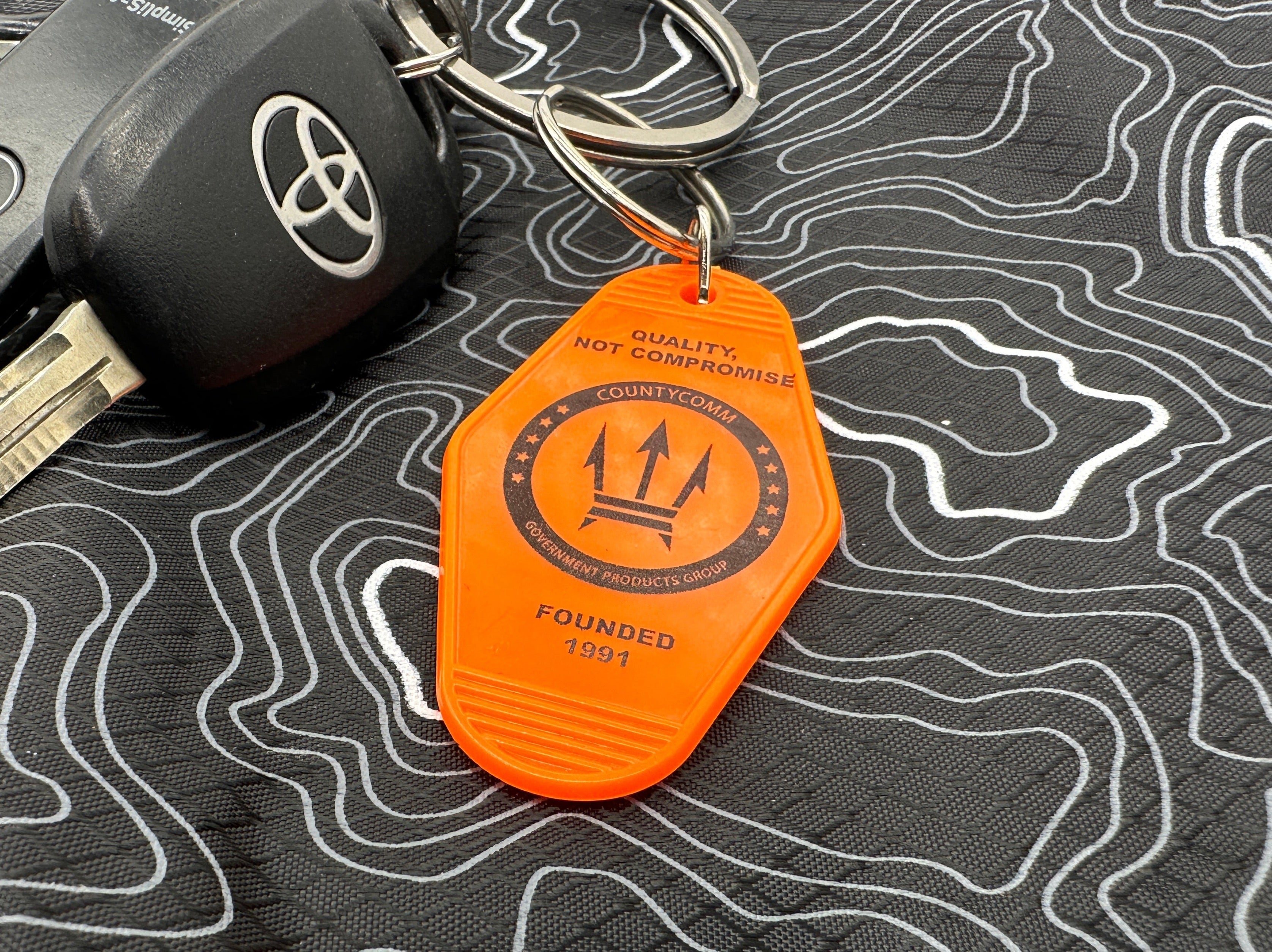 Maratac Adventure CC Swagg Key - CountyComm Nyckelring