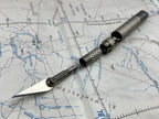 Maratac Key Ring Ti Scalpel - Skalpell Rakbladskniv Av Titan