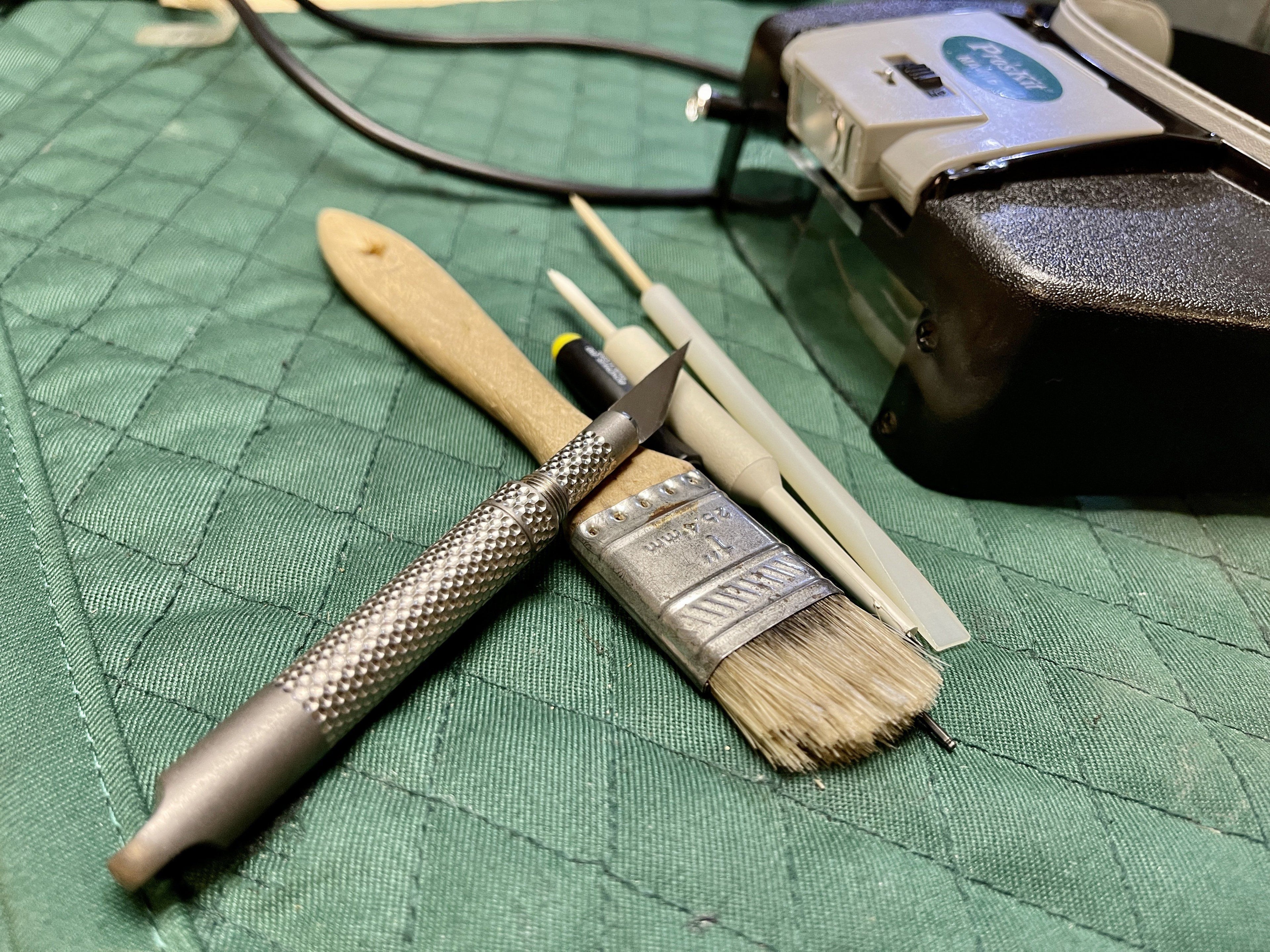 Maratac Key Ring Ti Scalpel - Skalpell Rakbladskniv Av Titan