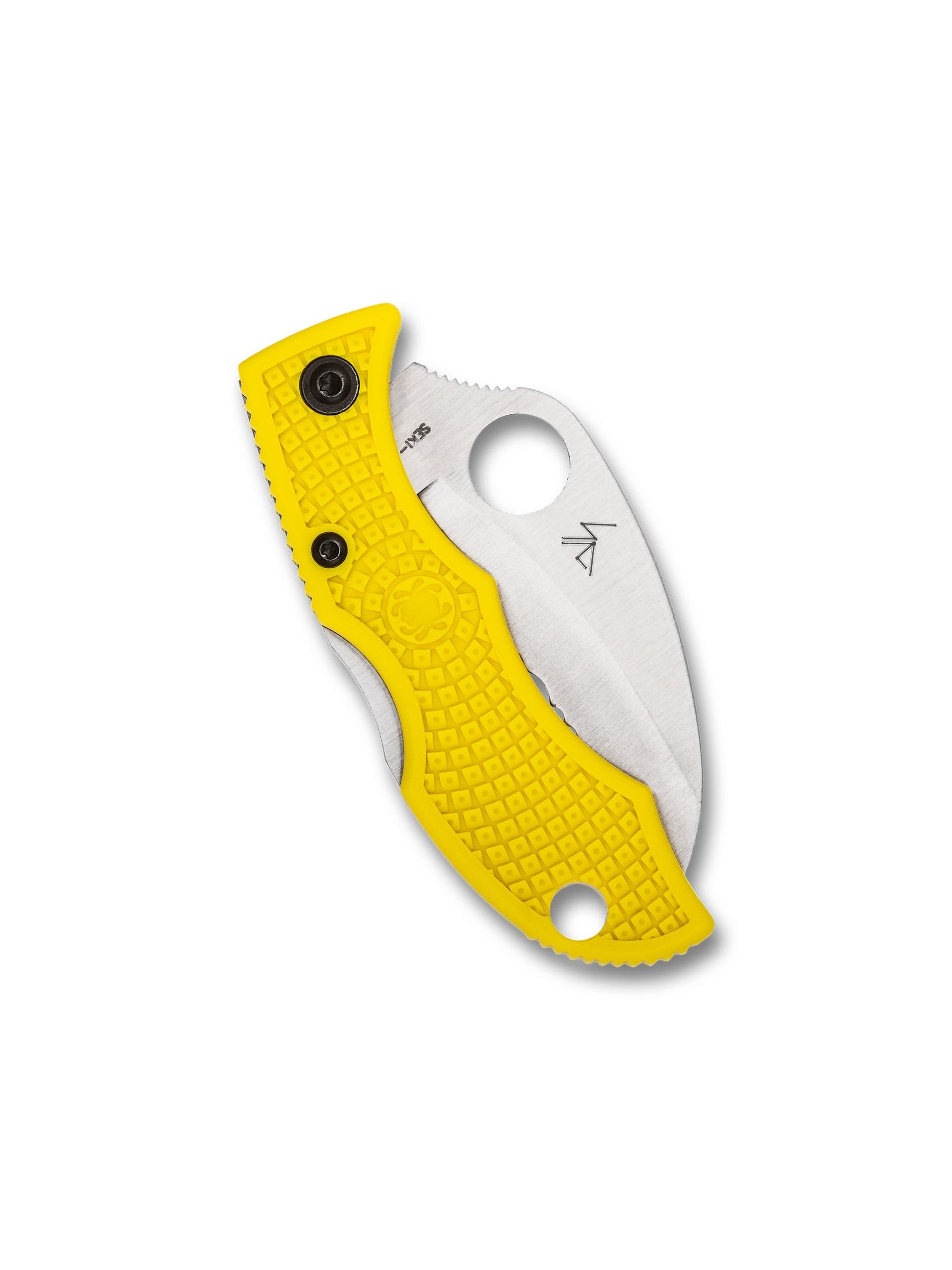 Spyderco Ladybug 3 Lockback Salt H2 SpyderEdge Serrated Hawkbill