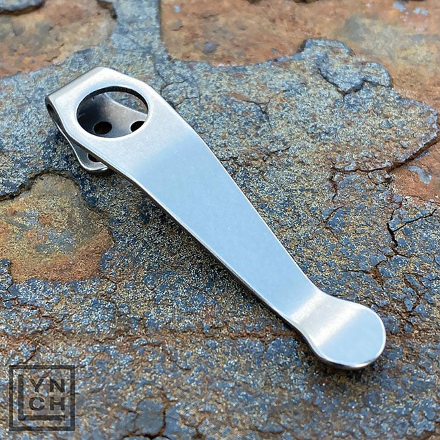 Lynch Northwest Spyderco Standard Clip Titanium - VÄLJ FÄRG