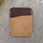 MIN Leathercraft Double Organizer Plus - EDC-Organizer Av Läder - VÄLJ FÄRG