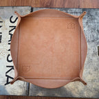 MIN Leathercraft Leather EDC Tray - VÄLJ FÄRG - SLIMS.SE - NATURAL