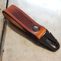 MIN Leathercraft Keyhanger - Nyckelhängare av Läder - Dark MIN LEATHERCRAFT