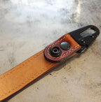 MIN Leathercraft Keyhanger - Nyckelhängare av Läder - Dark MIN LEATHERCRAFT