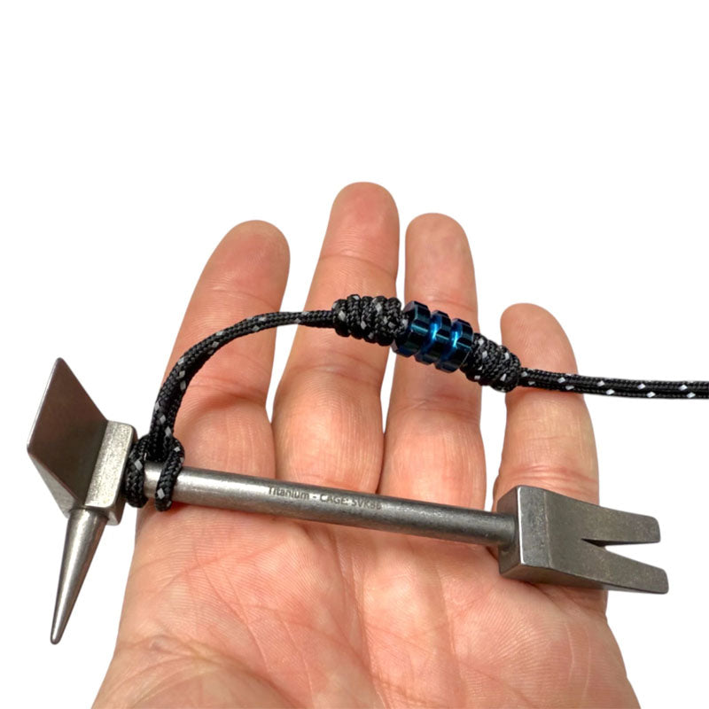 Maratac 4" Ti Hooligan Forced Entry Tool Titanium Pry Bar - Bräckjärn Av Titan