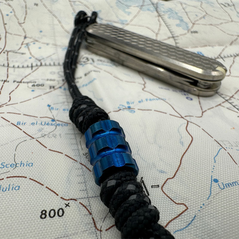 Maratac Combo Reflective Lanyard + DTF Dynamic Titanium Fob Bead