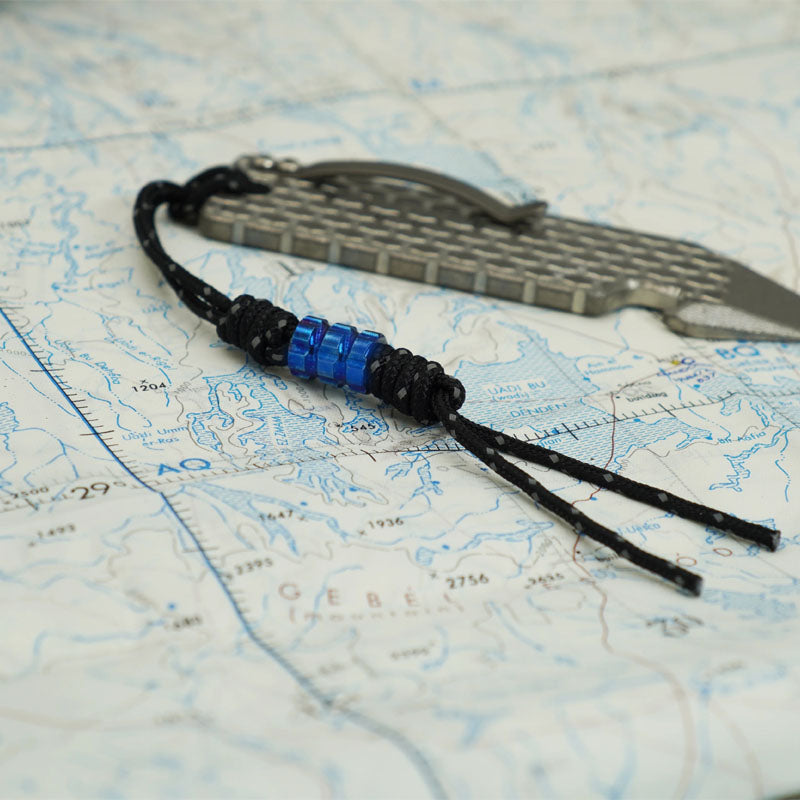 Maratac Combo Reflective Lanyard + DTF Dynamic Titanium Fob Bead