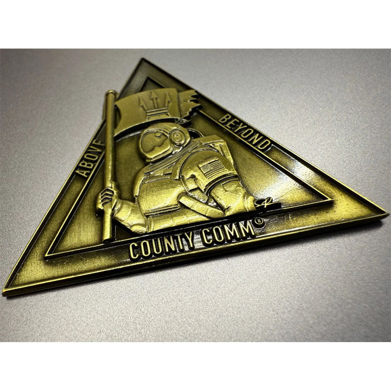 Maratac CountyComm Bronze Challenge Coin