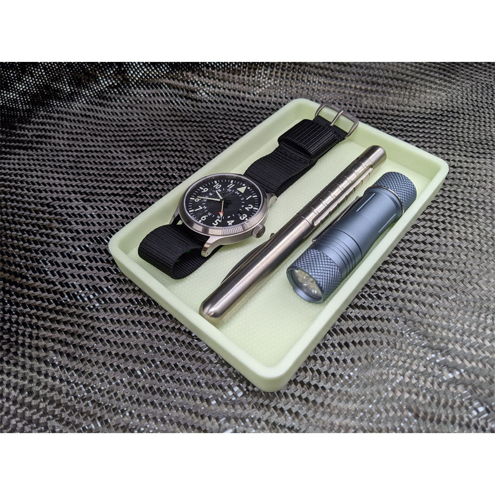Maratac Glow Parts Tray Armorer Non Slip Limited Edition - Självlysande EDC-Tray