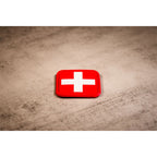 Maratac Intense Red First Aid PVC Patch 2-pack